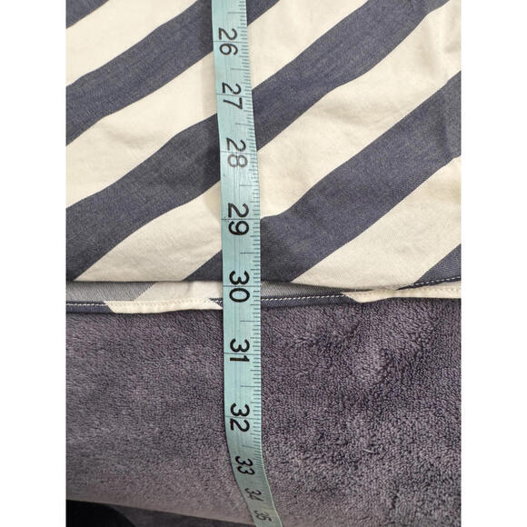 Outback Red Navy White Striped Sundress XS Cotton A-Line Summer Dress Nautical - Picture 6 of 7